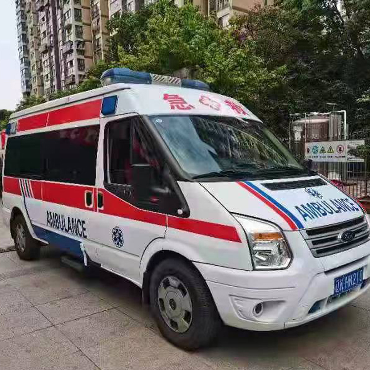铜山长途救护车护送病人返乡